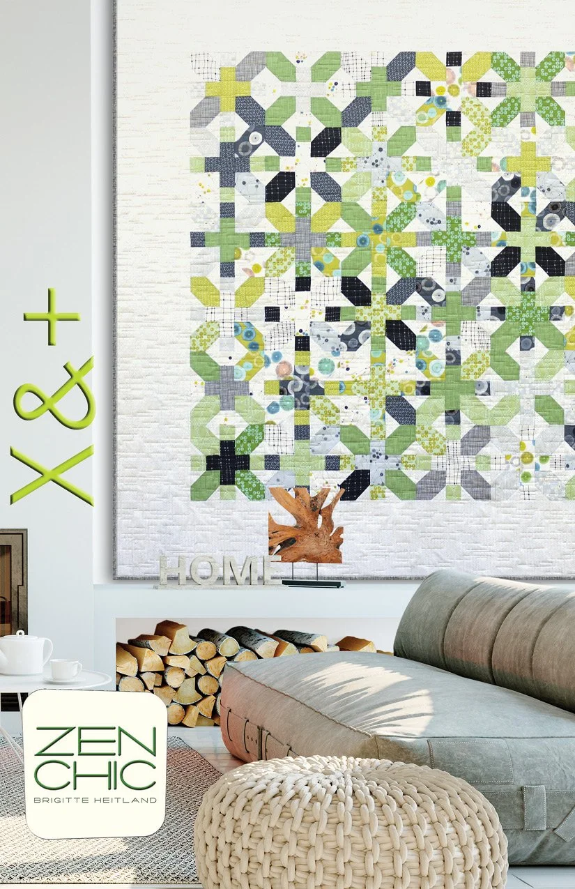 Celestial X and Plus Quilting Pattern by Zen Chic